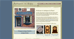 Desktop Screenshot of antiquesintime.ca